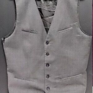 Gray Mens Medium Gentlemens Vest by Express